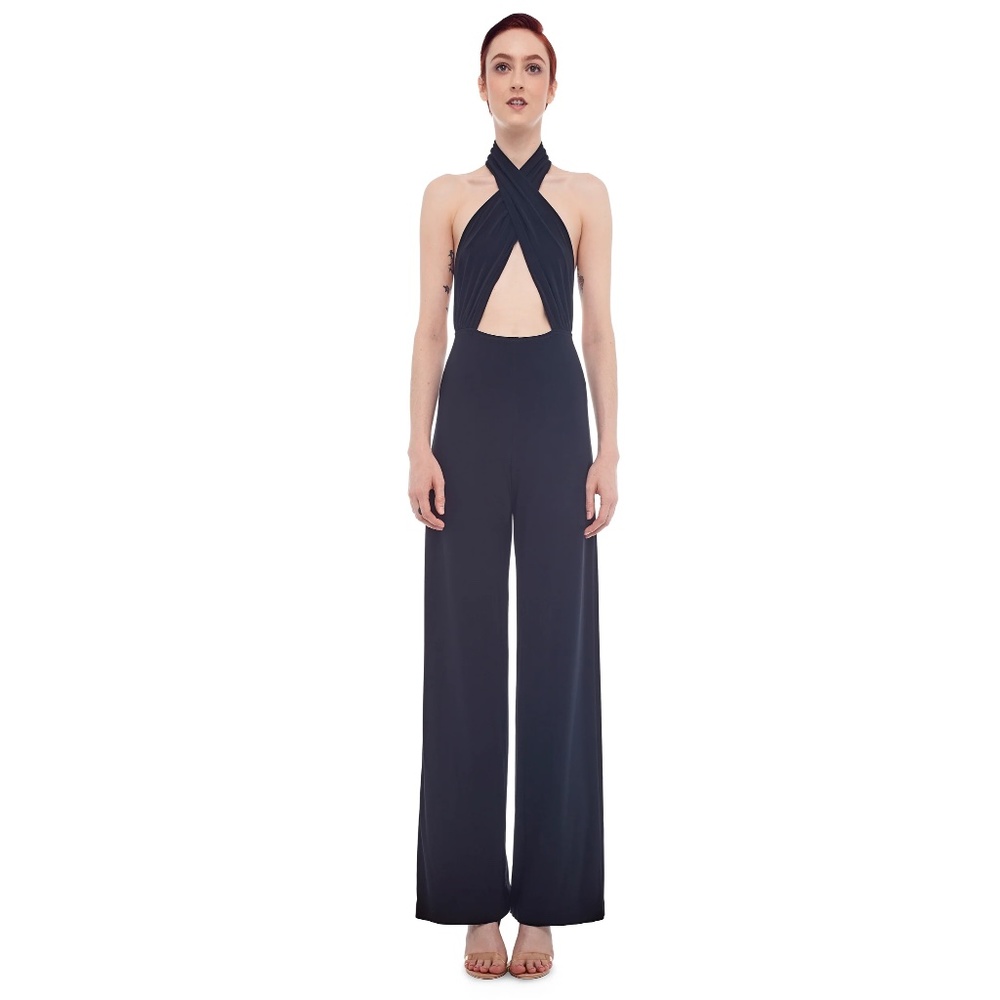 NWT Cross Halter Catsuit